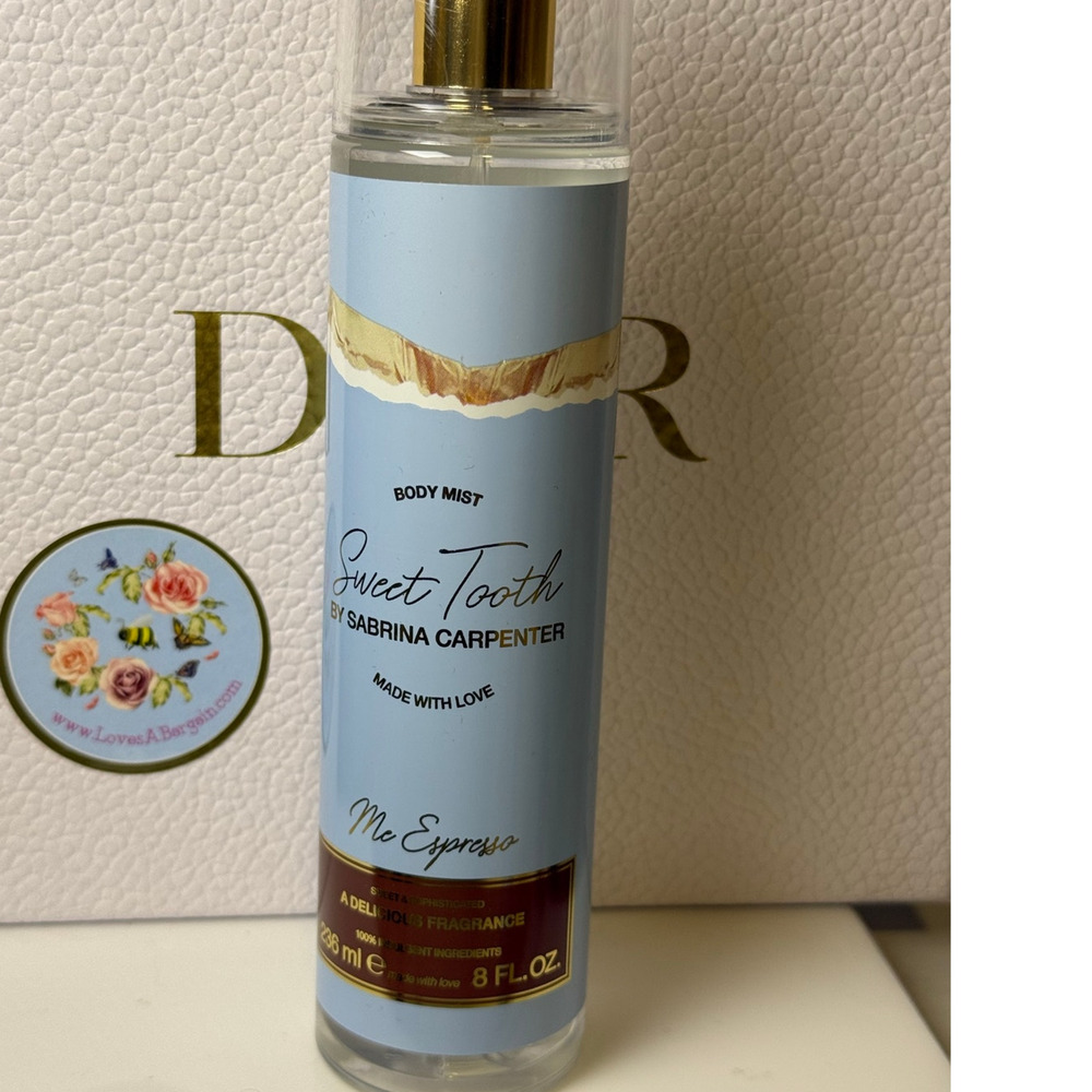 Sabrina Carpenter Sweet Tooth Me Espresso Body Mist 8oz